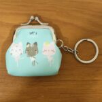 Cute Cartoon Cat Printed Mini Coin Purse Keychain (1 Pc) - Image 9