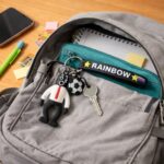 Rainbow Strap Cartoon Football Boy Keychain (1 Pc) - Image 3
