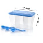 Plastic Square Storage Organiser Container (750ML Capacity) - Image 4