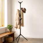 Floor Standing Metal Coat Rack Stand with Multi Hooks - Image 6