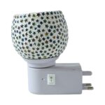 Decorative Star Pattern Kapoor Dani Mosaic Glass Plug-In Night Lamp (1 Pc) - Image 5