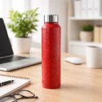 1000 ML Stainless Steel Water Bottle Red Color (1 Pc) - Image 4