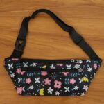 Floral Print Adjustable Waist Bag / Fanny Pack (1 Pc) - Image 8
