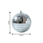 Mirror Disco Ball Hanging Decoration Ball for Party (1 Pc) - Image 6