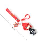 Cute Cartoon Girl Character Keychain with Strap and Decorative Charm (1 Pc) - Image 6