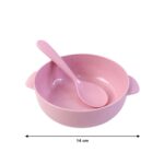 Premium Kids Feeding Bowl with Spoon (1 Set, 240ML) - Image 6