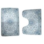 2 In 1 Designer Bathroom Mat Set - Image 5