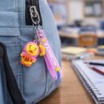 Cute Rainbow Strap Cartoon Duck Keychain (1 Pc) - Image 3