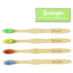 Bamboo Toothbrush Set for Adults (Pack of 4) - Image 4