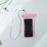 Pink Waterproof Phone Pouch Bag, Mobile cover (1 Pc) - Image 8