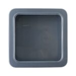 Square Metal Storage Tin Box with Transparent Window Lid (1 Pc, 9.5 x 9.5 Cm) - Image 4