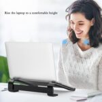 Fixed Metal Laptop Stand for Desk (25 × 26 cm) - Image 7