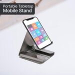 Premium Small Desktop Mobile Phone Stand Holder for Smartphones (1 Pc) - Image 4