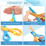 Child-Safe Plastic Safety Scissors for Kids (1 Pc) - Image 4