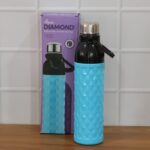 Plastic 1100 ML Approx Diamond Texture Sports Water Bottle (1 Pc) - Image 8