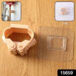 Wall Mounted Self-Adhesive Mop and Broom Holder (1 Pc) - Image 2