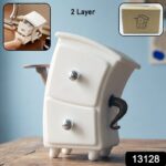 2 Layer Desktop Storage Drawer Organizer (1 Pc) - Image 2