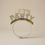 Let’s Party Glitter Headband for Birthday Celebration (Pack of 4) - Image 7