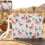 Printed Zipper Pouch (26 × 21 cm, 1 Pc)