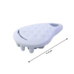 Premium Silicone Scalp Massager Shampoo Brush (1 Pc) - Image 6