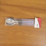 Premium Stainless Steel Dessert Spoon With Plastic Handle Set (4 Pc Set) - Image 9