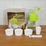 Manual Hand Crank Ice Crusher Snow Maker Machine (1 Set Mix Color) - Image 8