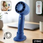 Rechargeable Mini Handheld Fan (1 Pc) - Image 2