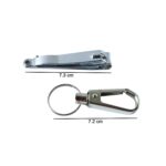 Stainless Steel Nail Clipper Set with Keychain Holder (2 Pc) - Image 6