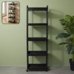 5 Layer Multipurpose Rolling Storage Rack (1 Pc) - Image 7