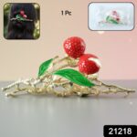 Decorative Berry Fruit Design Hair Claw Clip (1 Pc) - Image 2