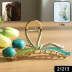 Elegant Decorative Hair Claw Clip (1 Pc) - Image 2