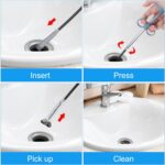 Flexible Sink & Drain Cleaning Spring Tool (58 Cm, 1 Pc) - Image 3