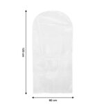 Pack of 5 Hanging Garment Cover Bags for Wardrobe (60 × 120 cm) - Image 6