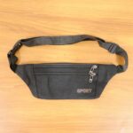 Classic Black Sports Waist Bag (1 Pc) - Image 7