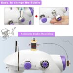 Home Tailoring Sewing Machine With Extension Table Set,  Portable Stitching Machine - Image 5