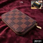 Zip Card Holder Wallet – Multi Card Organizer Case (1 Pc) - Image 7