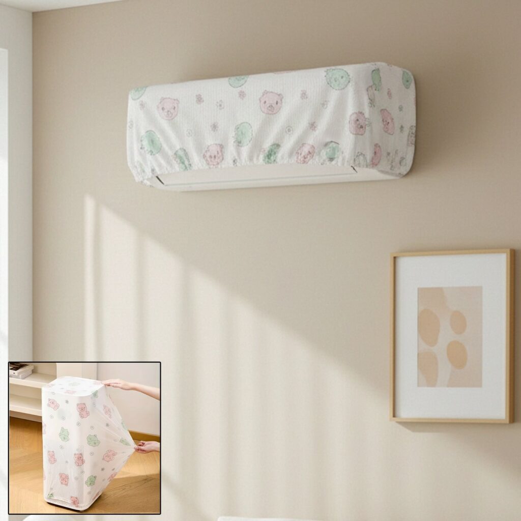 Reusable Split Air Conditioner Dust Protection Cover