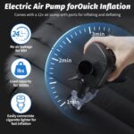 Inflatable Car Air Mattress Bed (132 × 96 cm, 1 Set) - Image 4