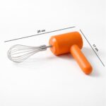 Portable USB Rechargeable Electric Handheld Whisk Mixer (1 Set) - Image 6