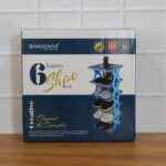 6 Layer Rectangle Shoe Rack Stand - Image 7