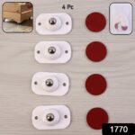 Heavy-Duty Furniture Moving Roller Mini Wheels (4 Pc Set) - Image 2