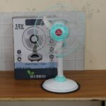 12V DC Hybrid Pedestal Table Fan with Plug and Play IEC C13 Power Cable - Image 8