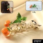 Elegant Fruit & Leaf Decorative Hair Claw Clip (1 Pc) - Image 2