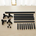 Floor Standing Metal Coat Rack Stand with Multi Hooks - Image 7