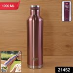 Supermom 1000 ML Stainless Steel Insulated Hydro Water Bottle, Vacuum Flask - Image 2