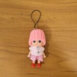 Cute Mini Doll Keychain Soft Knitted Cap Girl Charm Keyring (1 Pc / Mix Color) - Image 9