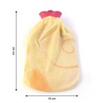 Reusable Hot Water Bag with Soft Fabric Cover (1 Pc) - Image 6