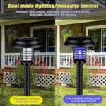 Big Garden Lighting UV LED Solar Powered Mosquito Trap and Bug Zapper (1 Pc) - Image 3