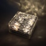 Solar Ice Cube Garden Light for Pathways & Christmas Decor - Image 3