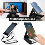 Premium Small Desktop Mobile Phone Stand Holder for Smartphones (1 Pc) - Image 6